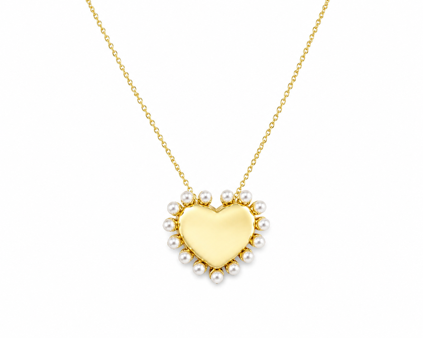 Collar corazón