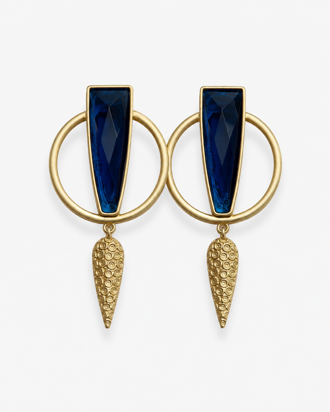 Aretes Azul Imperial
