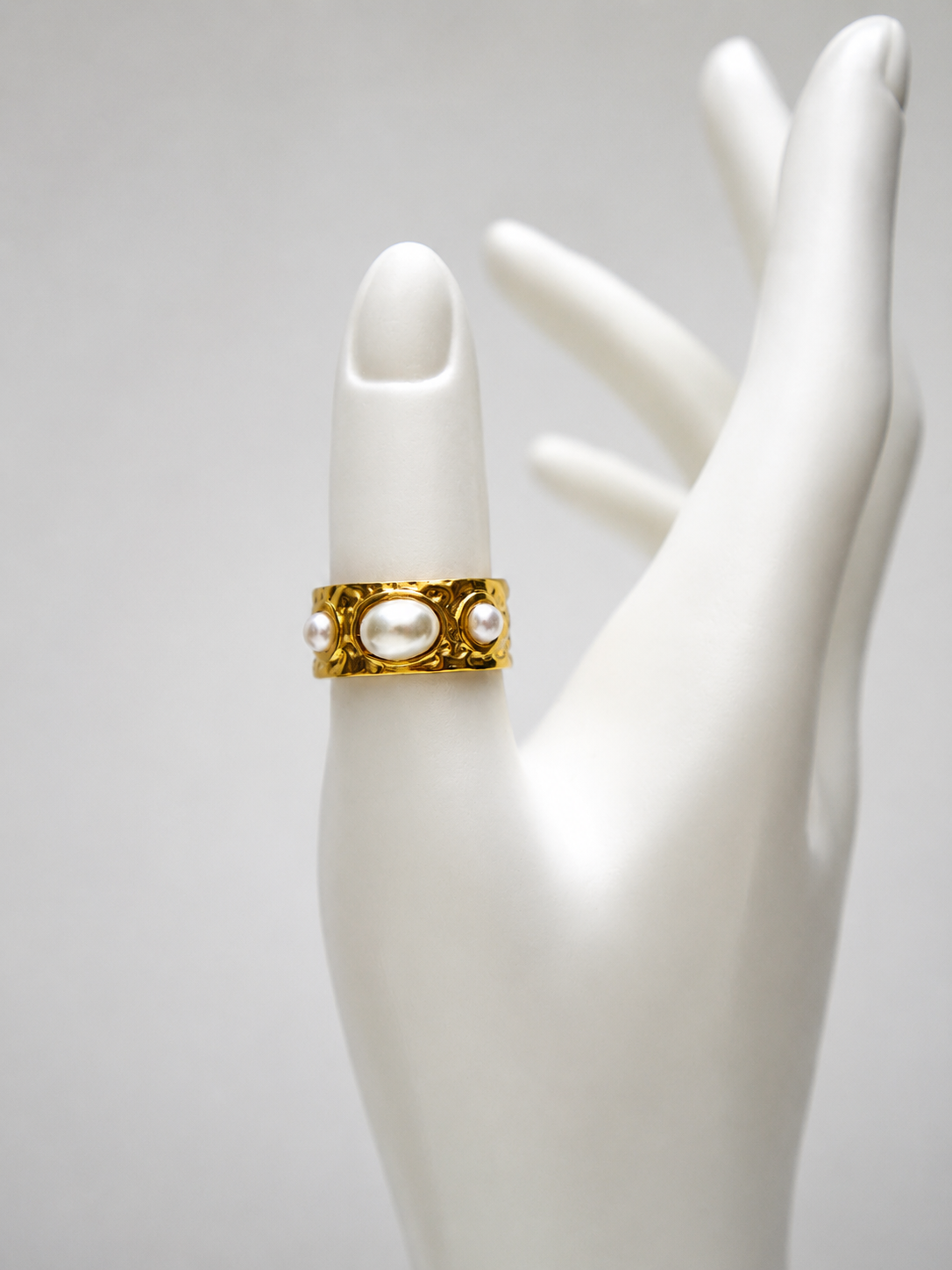 Anillo Perlas