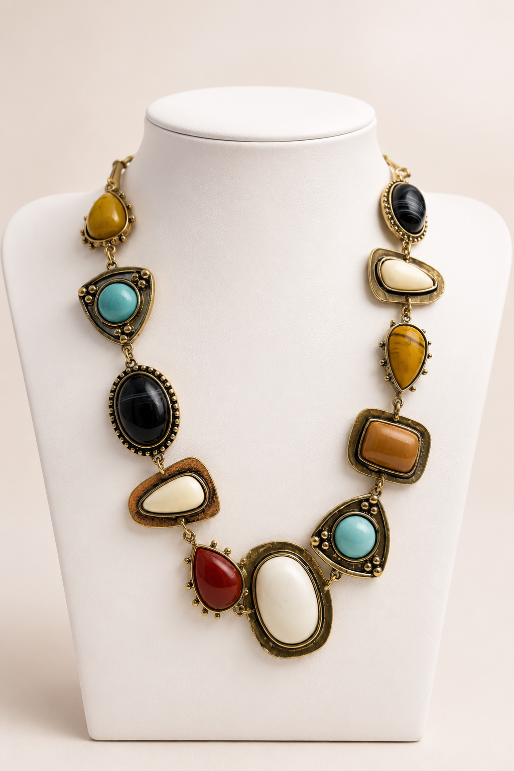 Collar Mosaico + Aretes